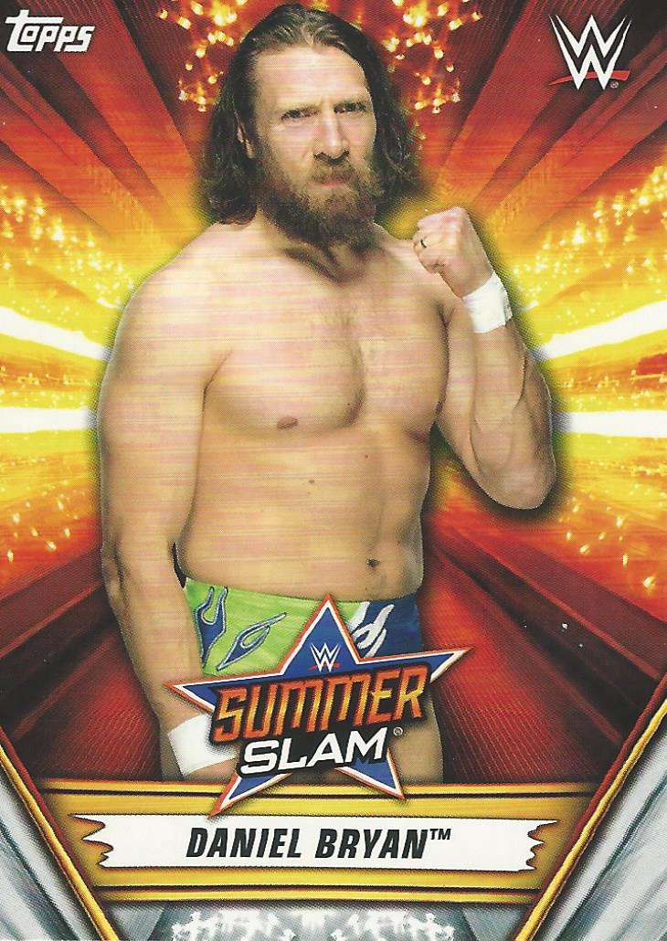 WWE Topps Summerslam 2019 Trading Card Daniel Bryan No.33