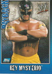 WWE Topps Payback 2006 Trading Card Rey Mysterio No.33