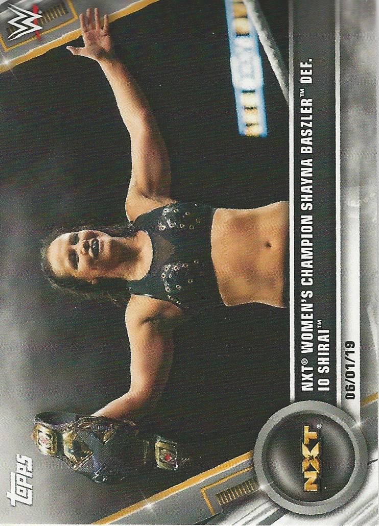 WWE Topps Women Division 2020 Trading Cards Shayna Baszler No.33