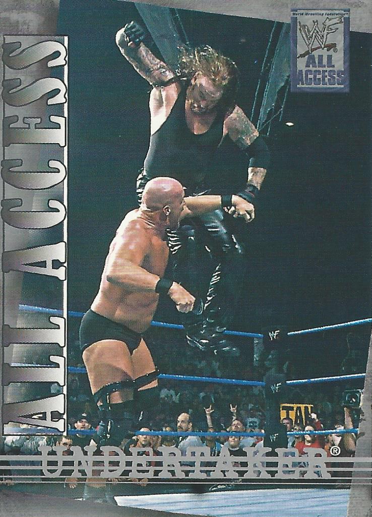 WWF Fleer All Access Trading Cards 2002 Undertaker No.33