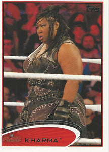 WWE Topps 2012 Trading Card Kharma No.33