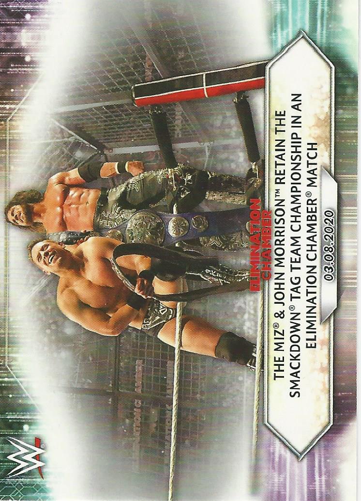 WWE Topps 2021 Trading Cards The Miz and John Morrison No.33