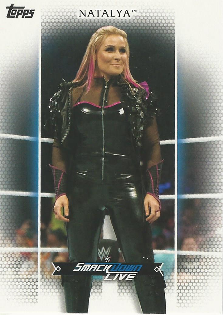 WWE Topps Women Division 2017 Trading Card Natalya R33