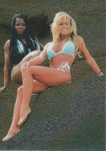 WWF Smackdown Chrome 1999 Trading Card Terri Runnels and Jacqueline No.33