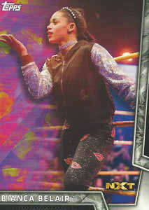 WWE Topps Women Division 2018 Trading Cards Bianca Belair No.33