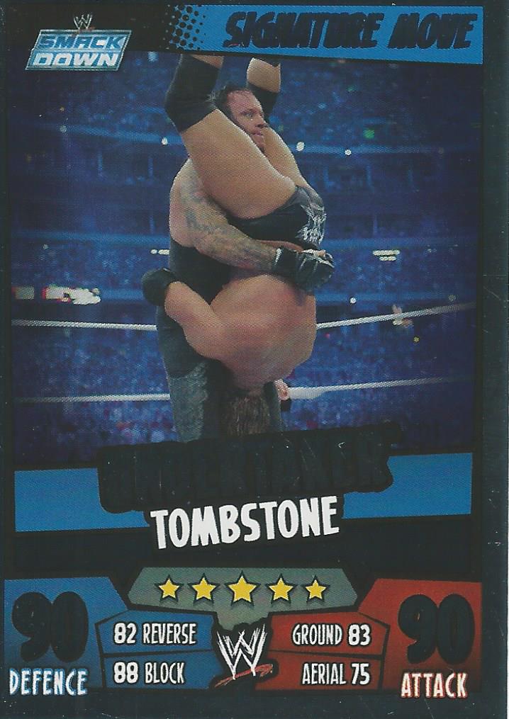 WWE Topps Slam Attax Rumble 2011 Trading Card Undertaker No.33