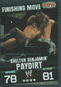 WWE Topps Slam Attax Evolution 2010 Trading Cards Shelton Benjamin No.33