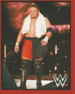 WWE Topps Then Now Forever 2016 Stickers Samoa Joe No.33