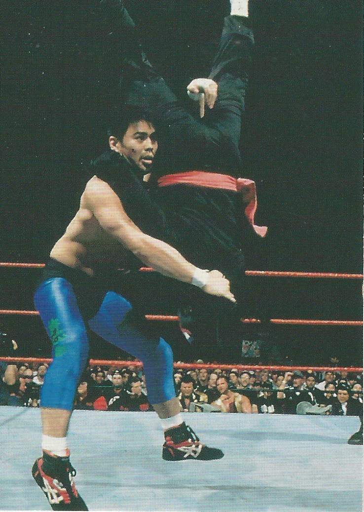 WWF Superstarz 1998 Trading Card Taka Michinoku No.33
