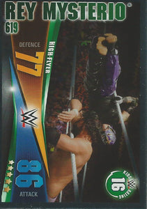 WWE Topps Slam Attax Rivals 2014 Trading Card Rey Mysterio No.33