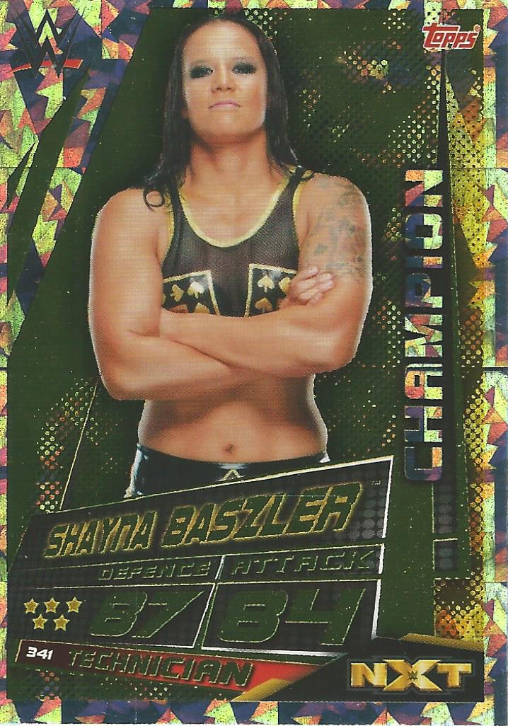 WWE Topps Slam Attax Universe 2019 Trading Card Shayna Baszler No.341