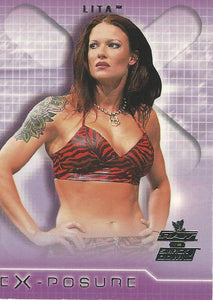 WWE Fleer Raw vs Smackdown Trading Cards 2002 XP 5 of 10 Lita