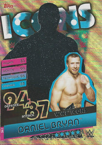 WWE Topps Slam Attax Reloaded 2020 Trading Card Daniel Bryan No.341