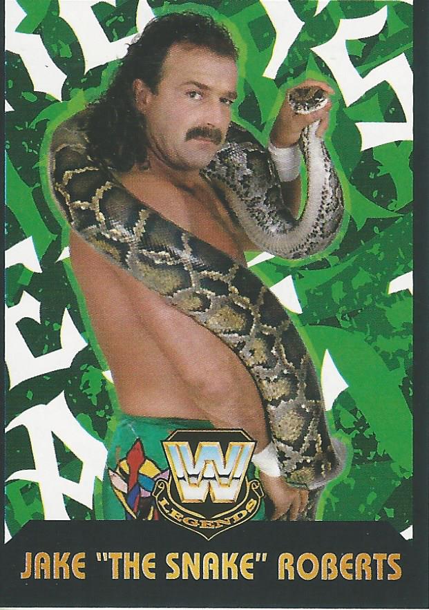 WWE Panini 2022 Sticker Collection Jake the Snake Roberts No.342