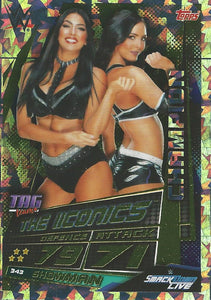 WWE Topps Slam Attax Universe 2019 Trading Card Billie Kay and Peyton Royce No.343