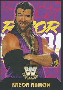 WWE Panini 2022 Sticker Collection Razor Ramon No.343