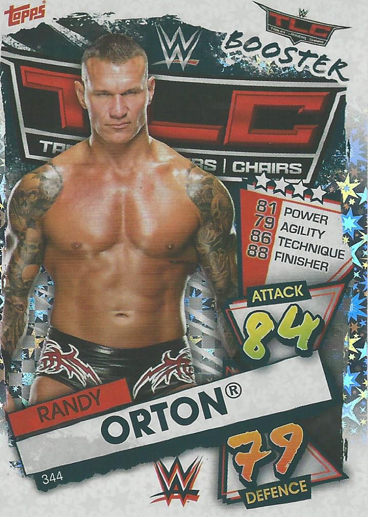 WWE Topps Slam Attax 2021 Trading Card Randy Orton No.344