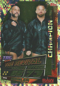 WWE Topps Slam Attax Universe 2019 Trading Card The Revival No.344