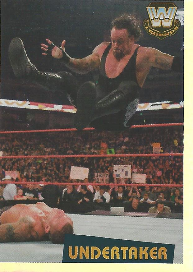 WWE Panini 2022 Sticker Collection Undertaker Foil No.344