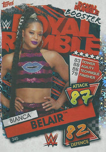 WWE Topps Slam Attax 2021 Trading Card Bianca Belair No.345