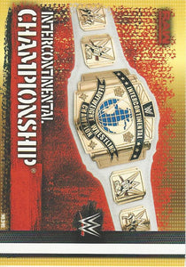 WWE Topps Slam Attax 10th Edition Trading Card 2017 Intercontinental Championship No.345