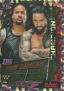 WWE Topps Slam Attax Universe 2019 Trading Card The Usos No.345