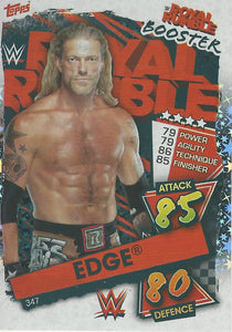 WWE Topps Slam Attax 2021 Trading Card Edge No.347