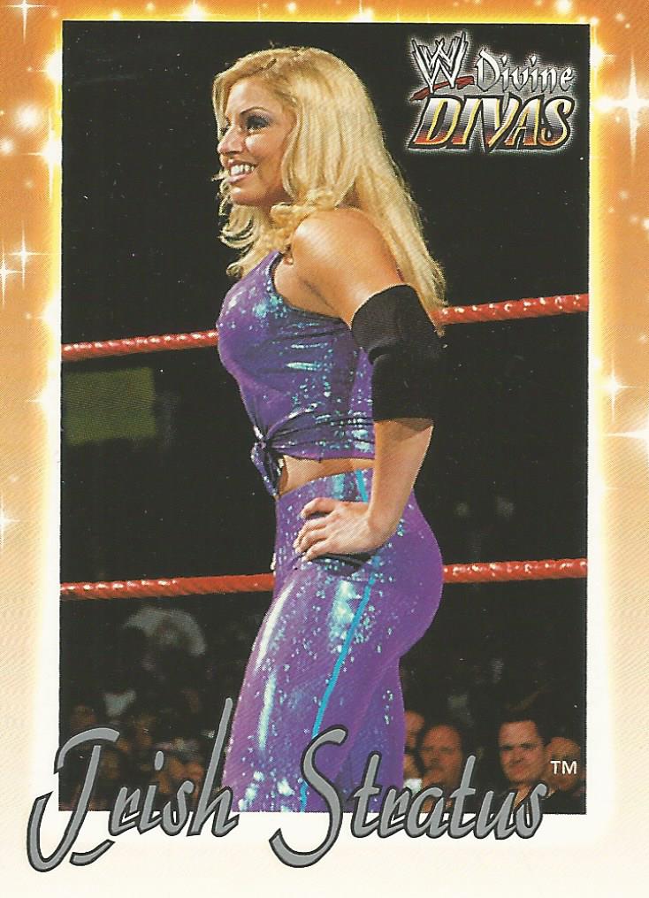 WWE Fleer Divine Divas 2003 Trading Cards Trish Stratus No.51