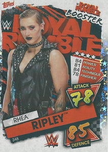 WWE Topps Slam Attax 2021 Trading Card Rhea Ripley No.348