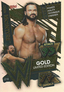 WWE Topps Slam Attax 2021 Trading Card Drew McIntyre LE1G