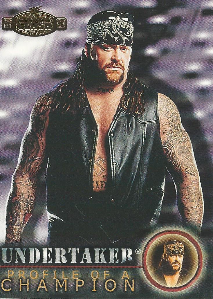 WWF Fleer Championship Clash 2001 Trading Card Undertaker No.52
