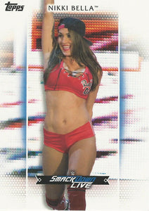 WWE Topps Women Division 2017 Trading Card Nikki Bella R34