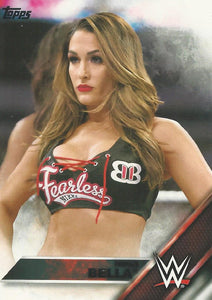 WWE Topps 2016 Trading Cards Nikki Bella No.34