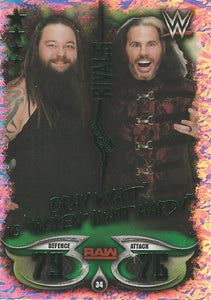 WWE Topps Slam Attax Live 2018 Trading Card Bray Wyatt vs Matt Hardy No.34