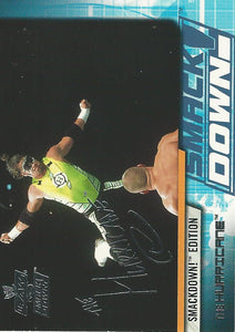 WWE Fleer Raw vs Smackdown Trading Card 2002 Hurricane No.34