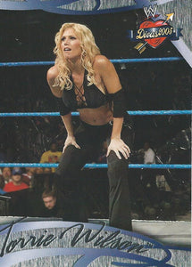 WWE Fleer Divas 2005 Trading Cards Torrie Wilson No.34