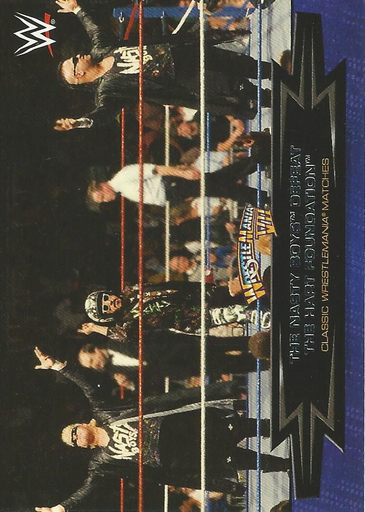 WWE Topps Road to Wrestlemania 2015 Trading Cards Nasty Boys 4 of 30