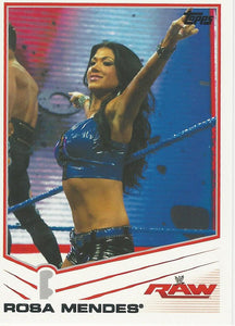 WWE Topps 2013 Trading Cards Rosa Mendes No.34