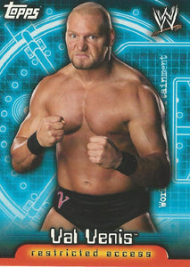 WWE Topps Insider 2006 Trading Cards US Val Venis No.34