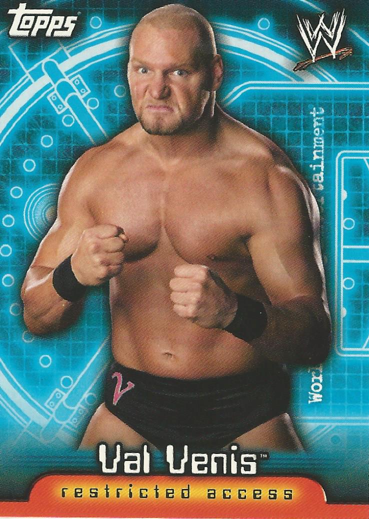 WWE Topps Insider 2006 Trading Cards US Val Venis No.34