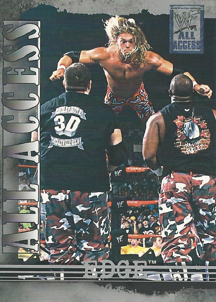 WWF Fleer All Access Trading Cards 2002 Edge No.34