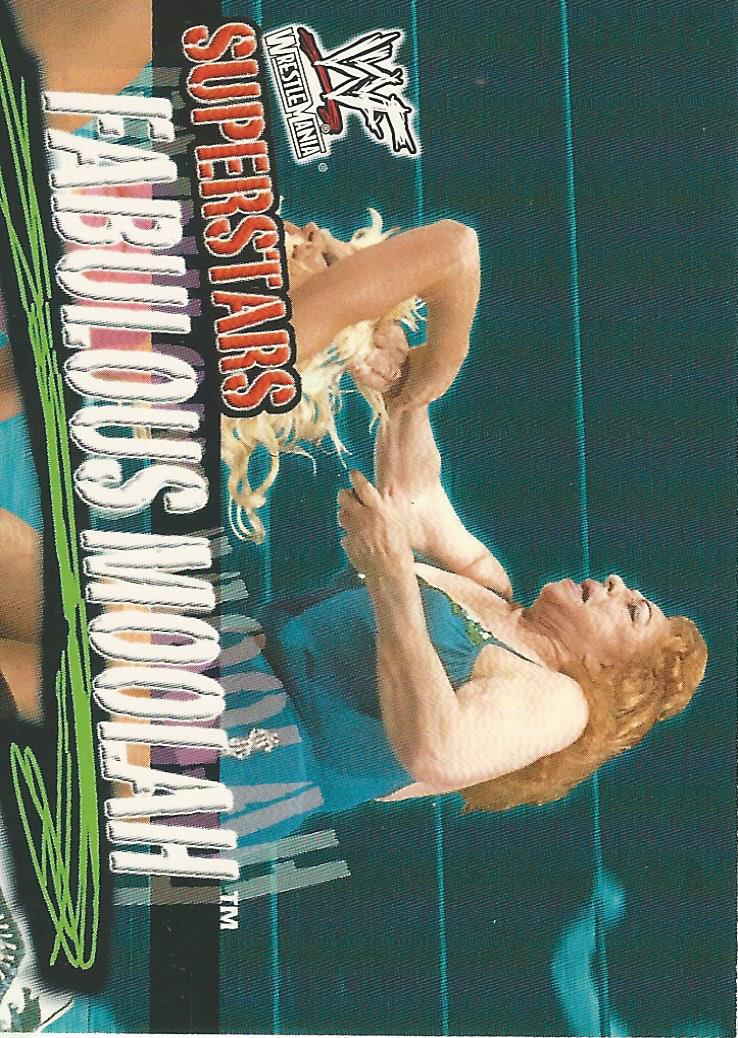 WWF Fleer Wrestlemania 2001 Trading Cards Fabulous Moolah No.34