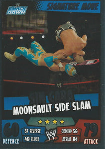 WWE Topps Slam Attax Rumble 2011 Trading Card Sin Cara No.34