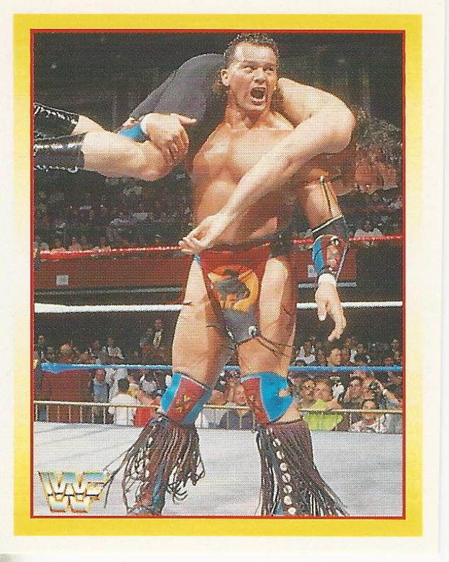 WWF Merlin Stickers 1995 Tatanka No.34