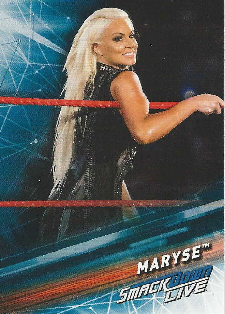 WWE Topps Smackdown 2019 Trading Cards Maryse No.34