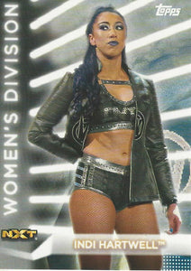WWE Topps Women Division 2021 Trading Card Indi Hartwell RC-34