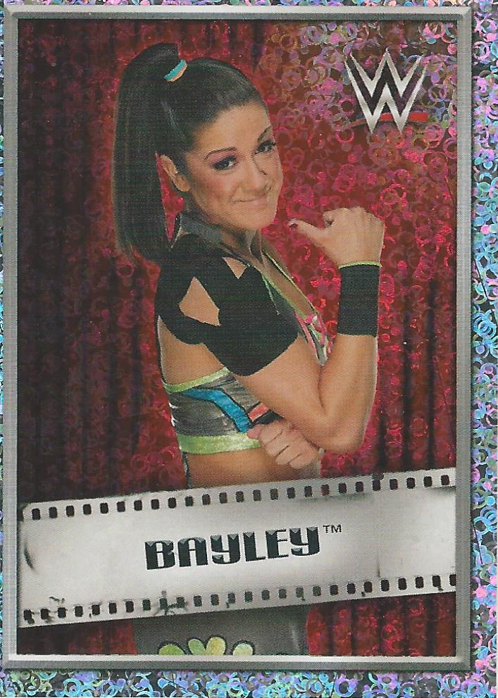 WWE Topps 2018 Stickers Bayley Foil No.34