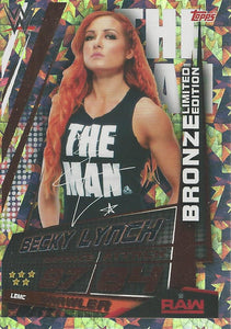 WWE Topps Slam Attax Universe 2019 Trading Card Becky Lynch Bronze LEMC