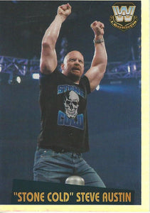 WWE Panini 2022 Sticker Collection Stone Cold Steve Austin Foil No.351