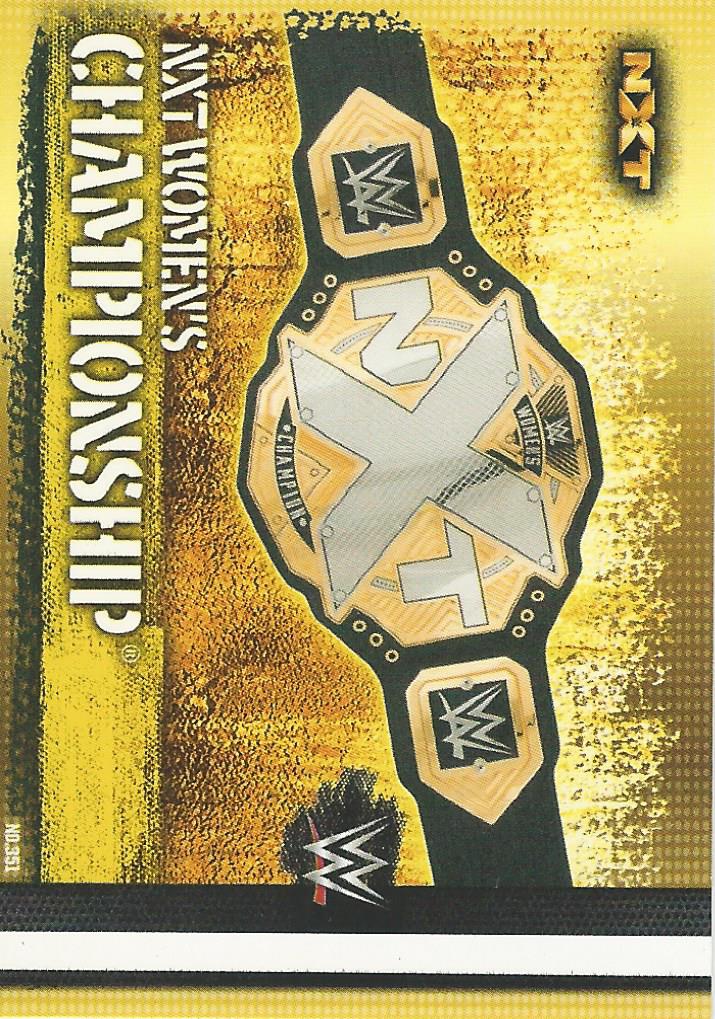 WWE Topps Slam Attax 10th Edition Trading Card 2017 NXT Womens Championship No.351